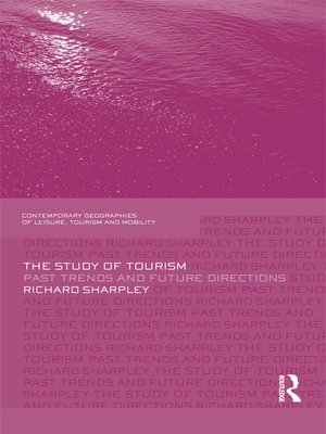 cover image of The Study of Tourism